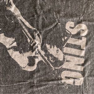 STING singer t shirt